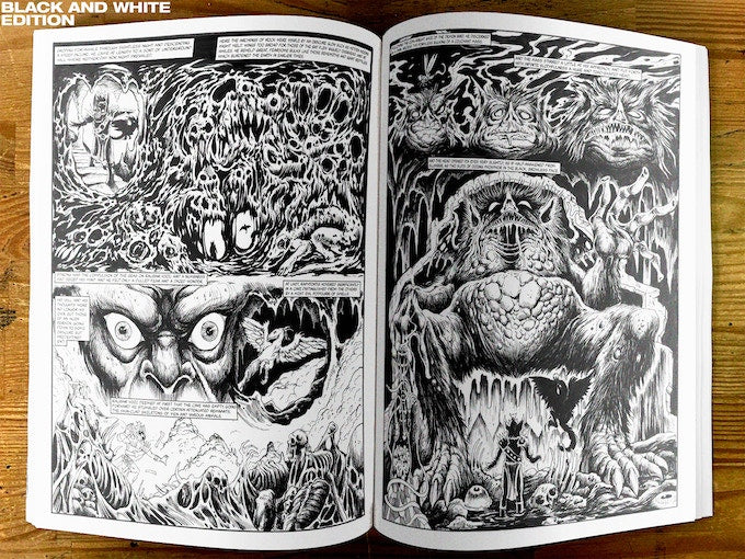 SKIN CRAWL - ISSUE #2 Black and white edition