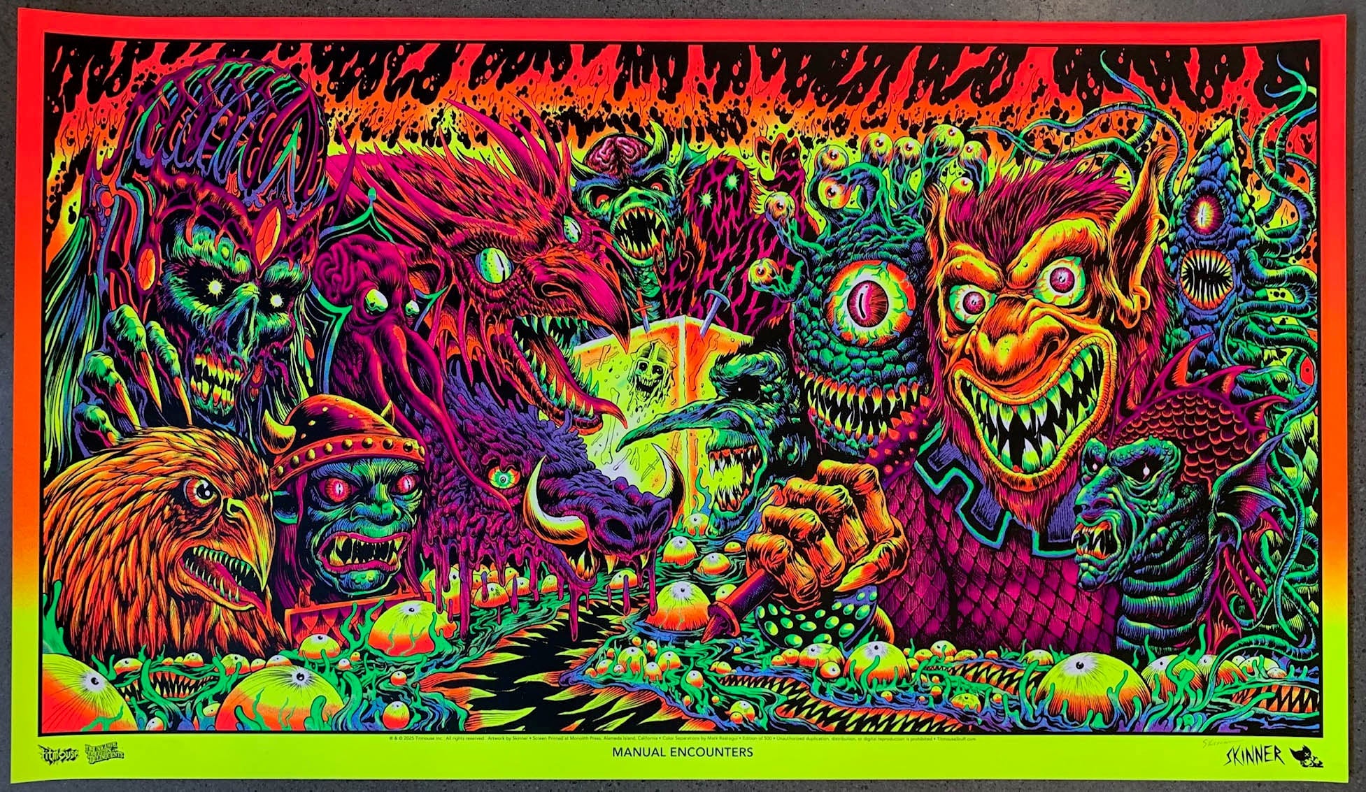 MANUAL ENCOUNTERS SCREEN PRINT!
