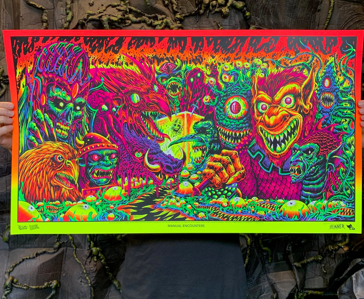 MANUAL ENCOUNTERS SCREEN PRINT!