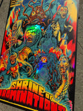 SKINNER - Shrine Of Abominations Poster (FOIL)