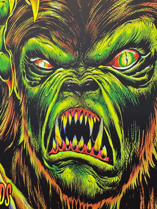 Mastodon Melvins - Screen Printed Poster FOIL EDITION