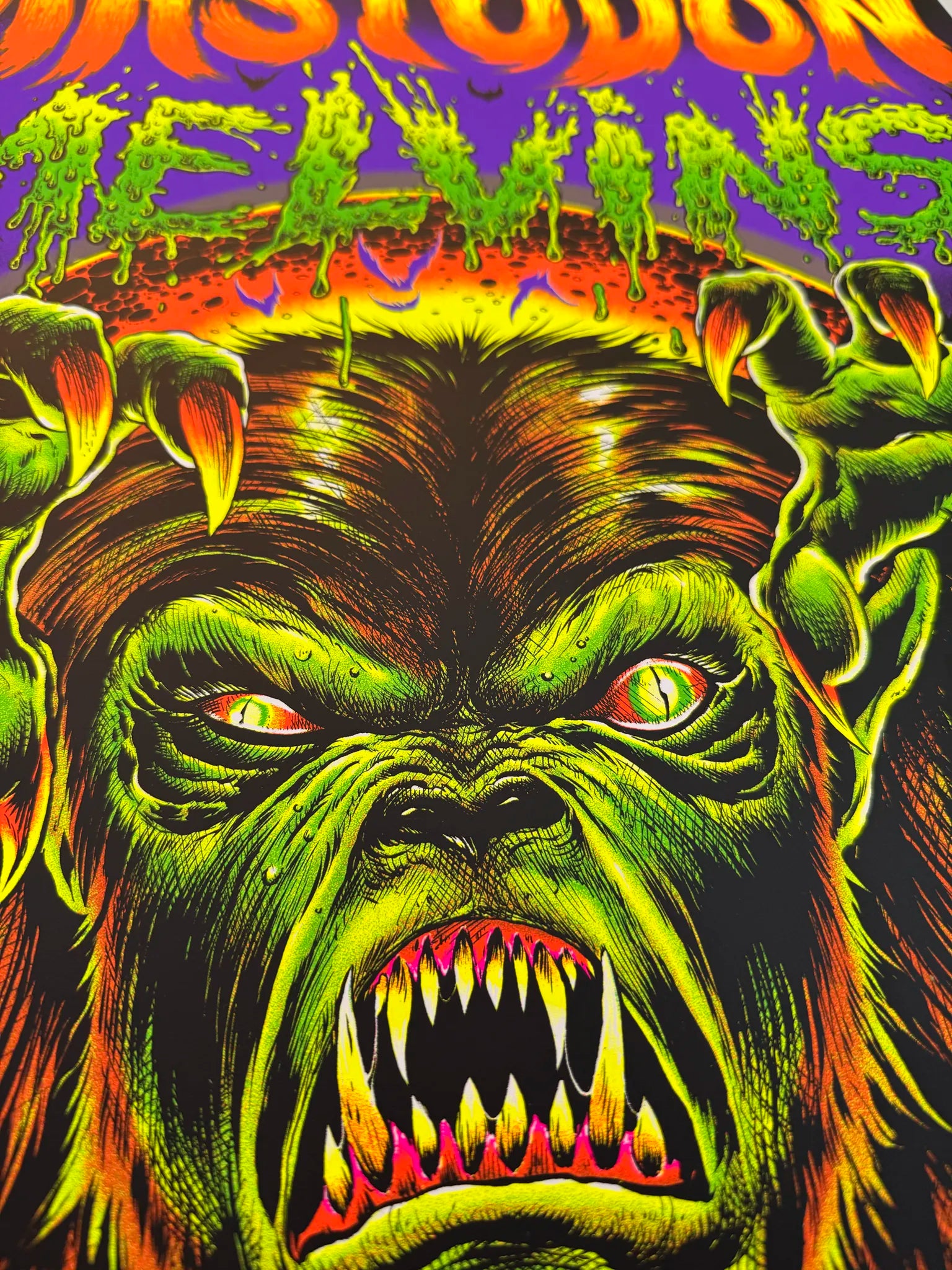 Mastodon Melvins - Screen Printed Poster