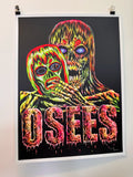 Osees 'Heel Reveal' - Screen Printed Poster