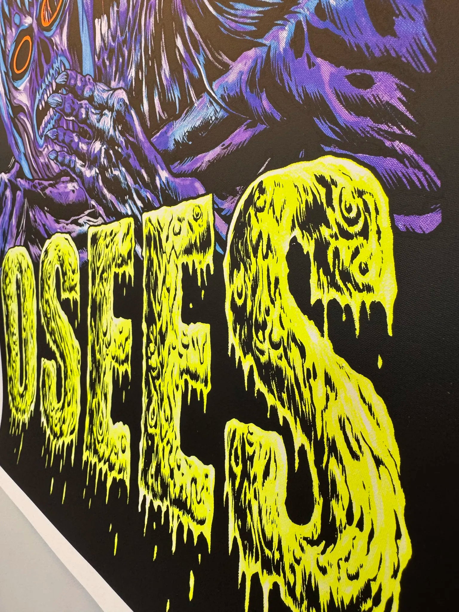 Osees 'Heel Reveal' - Screen Printed Poster