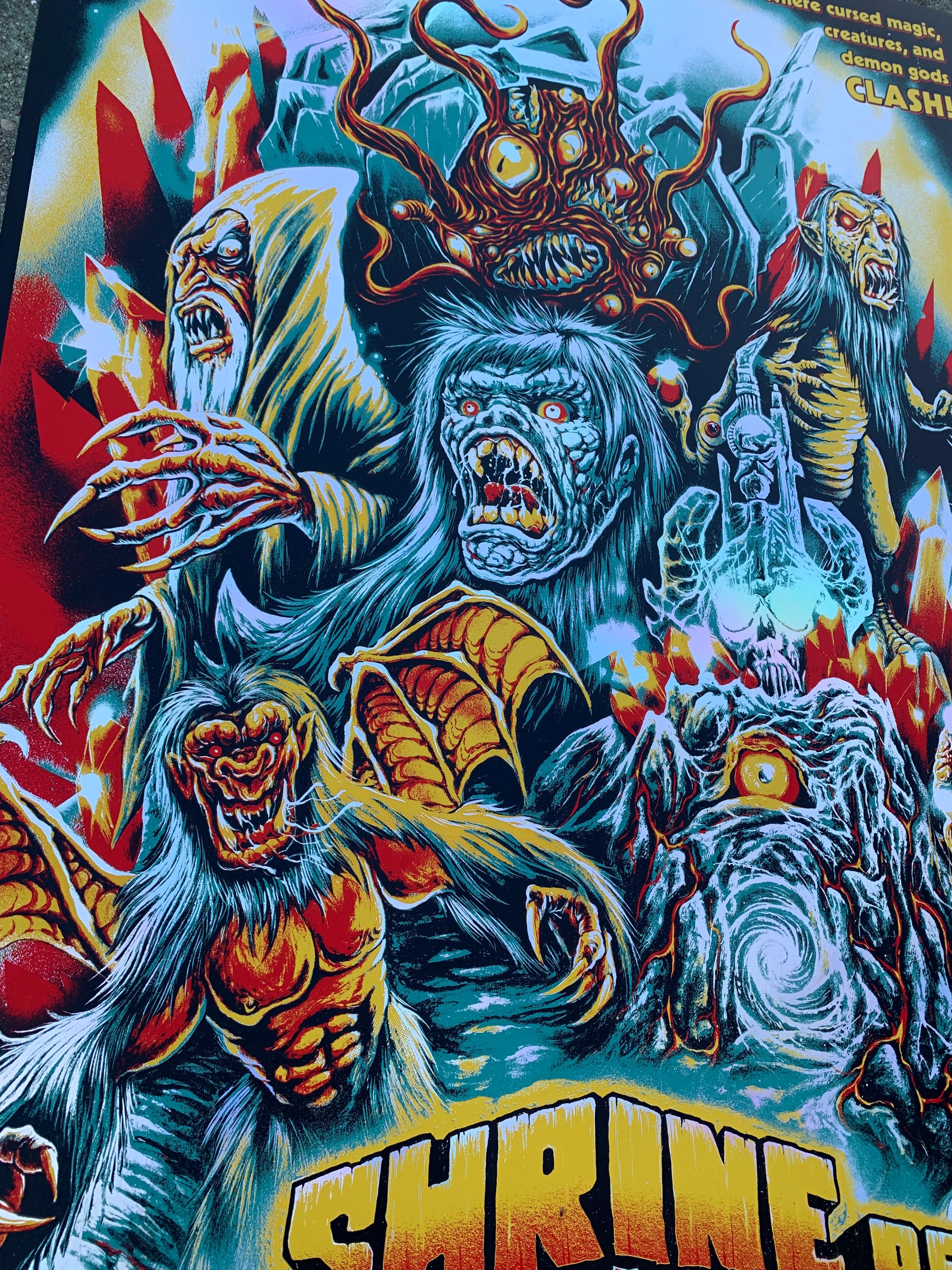 SKINNER - Shrine Of Abominations Poster