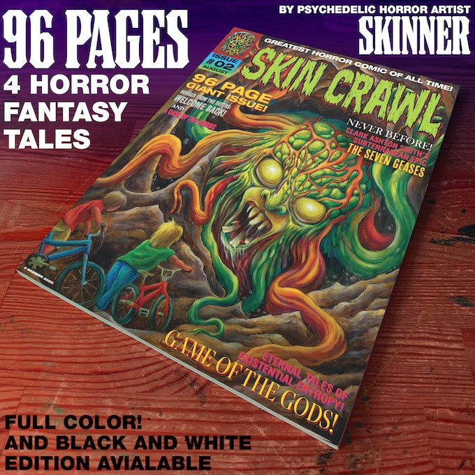 SKIN CRAWL - ISSUE #2 Black and white edition