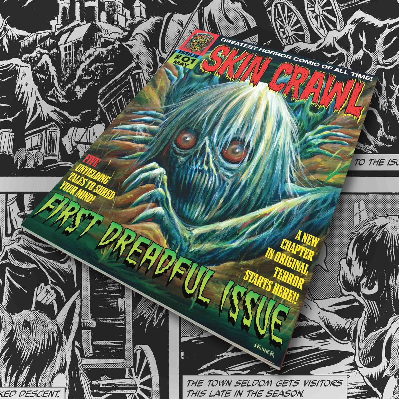 SKIN CRAWL - ISSUE #1 Black & White Edition