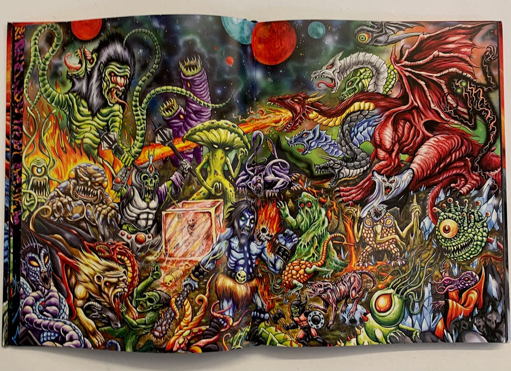 Skinner - DON'T HAVE FEELINGS, DON'T MAKE A SCENE Coffee Table Art Book SIGNED!